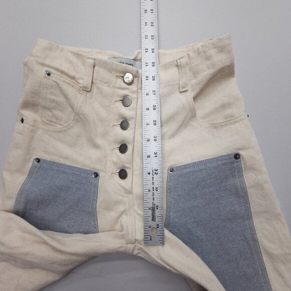 Rachel Comey Cream and Gray Ankle Jeans - Picture 10 of 13